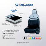 Forro de Asiento 201 CG Autos