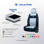 Forro de Asiento 202 CG Autos