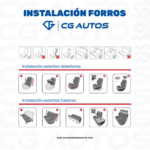 Forro de Asiento 201 CG Autos