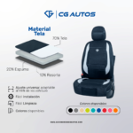 Forro de Asiento 206 CG Autos
